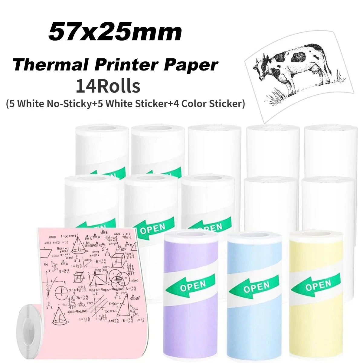 Rodaca™ Creative Variety Bundle - Color Mix (Stickers + Standard)