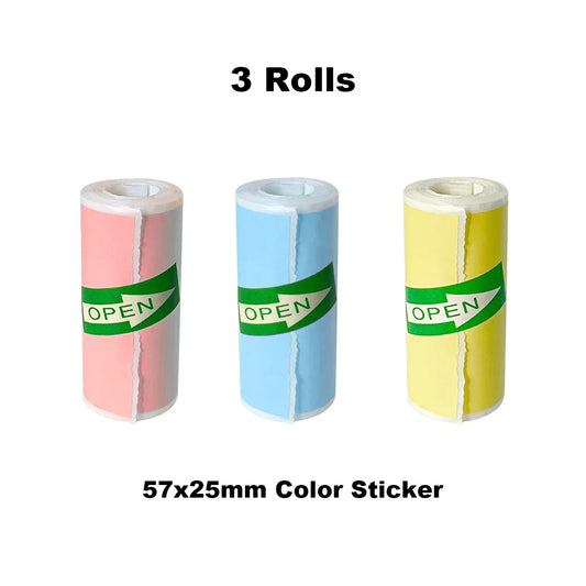 Rodaca™ Pastel Color Sticker Paper (Self-Adhesive)