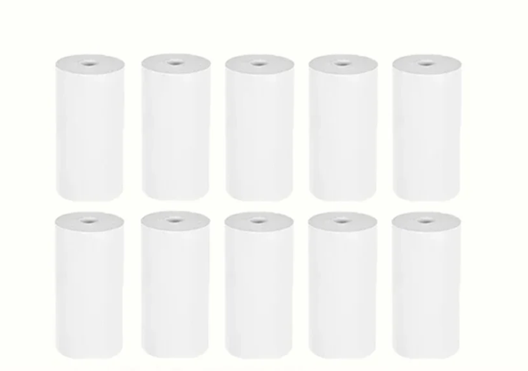 Rodaca™ Premium White Thermal Paper - Non-Adhesive (5 or 10 Rolls)