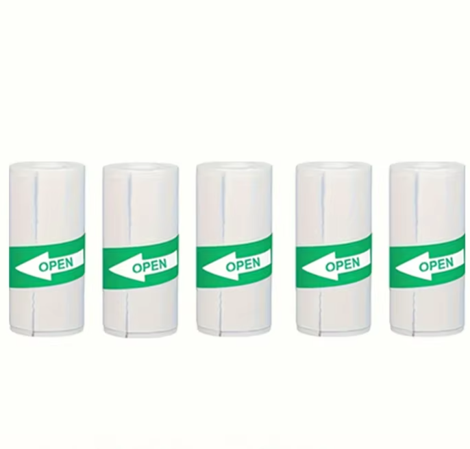 Rodaca™ Pastel White Sticker Paper (Self-Adhesive)