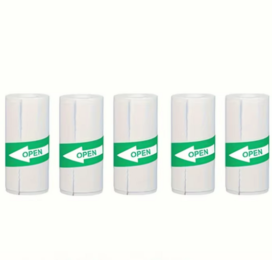 Rodaca™ Pastel White Sticker Paper (Self-Adhesive)