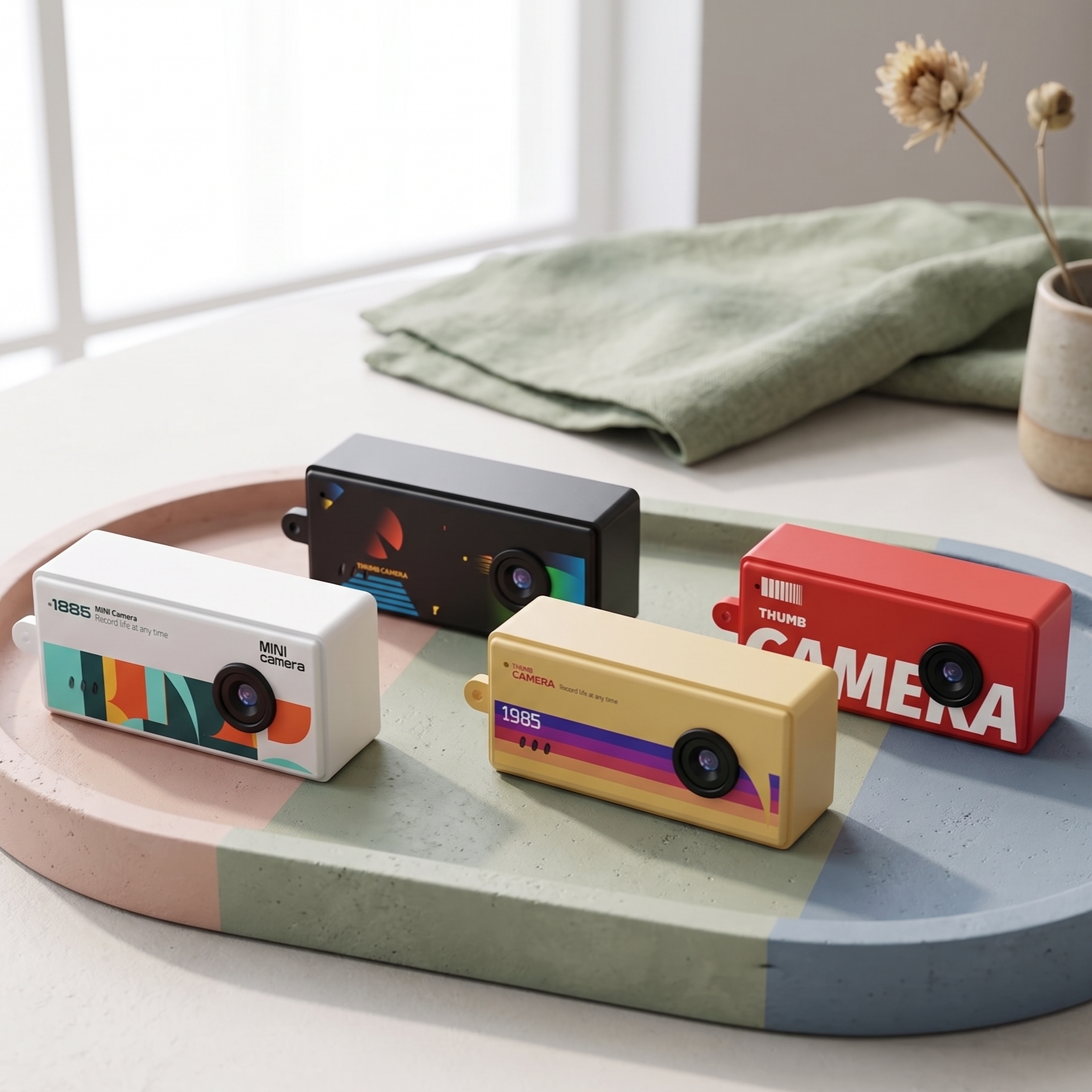 Rodaca™ Mini Digital Keychain 80s Style Camera