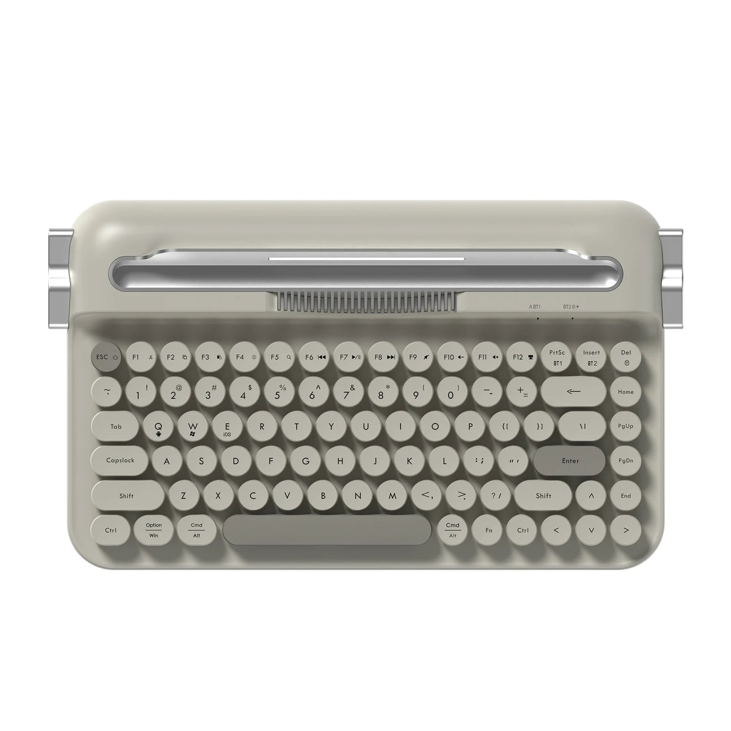 Rodaca™ Aesthetic Retro Typewriter Keyboard - Multi-Device Bluetooth