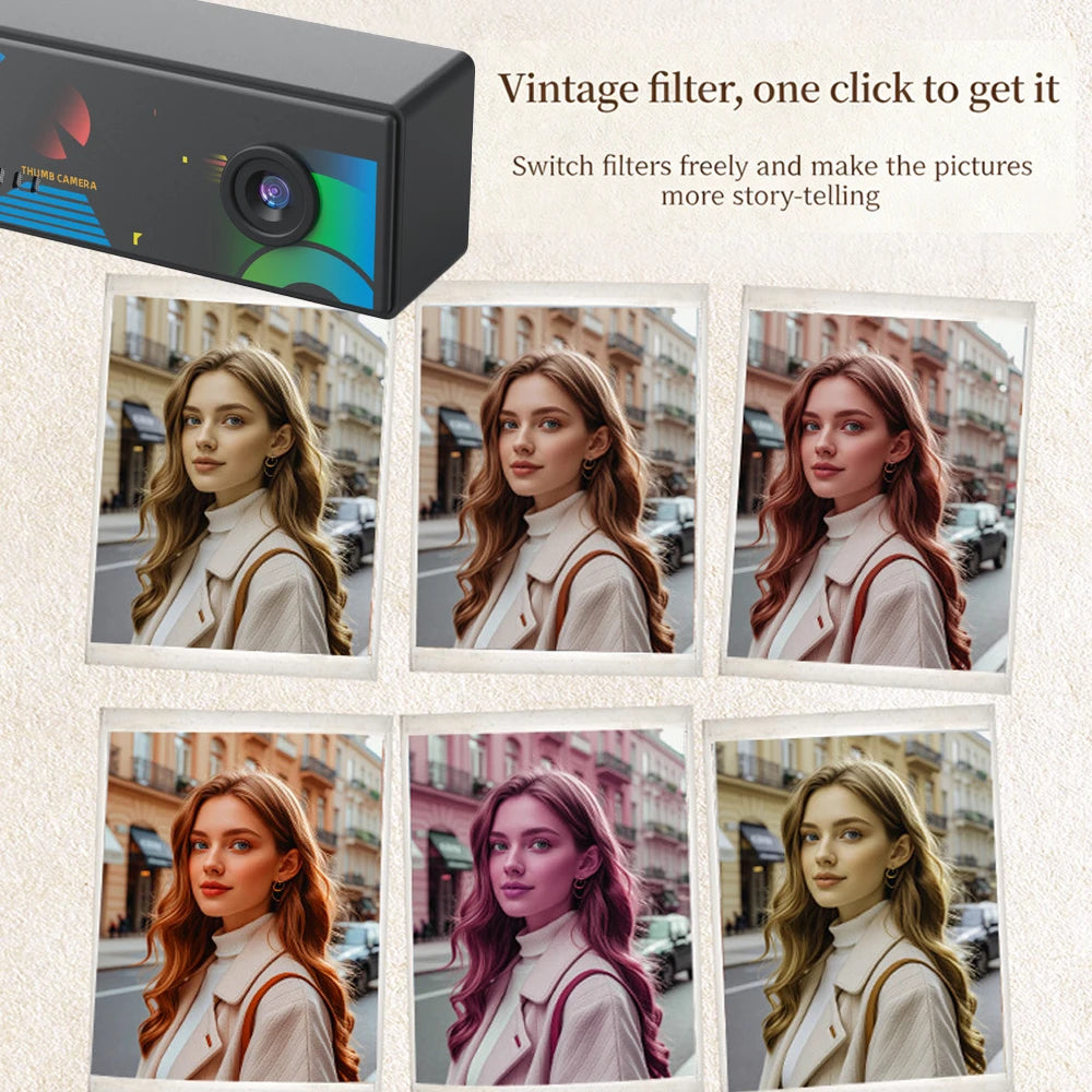 Rodaca™ Mini Digital Keychain 80s Style Camera 
