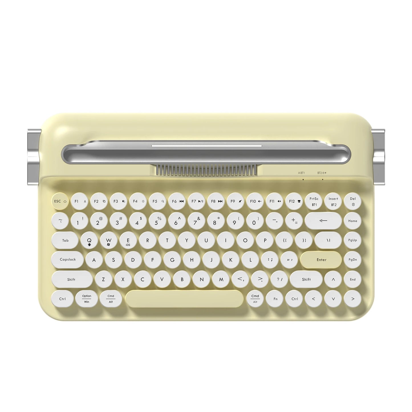 Rodaca™ Aesthetic Retro Typewriter Keyboard - Multi-Device Bluetooth
